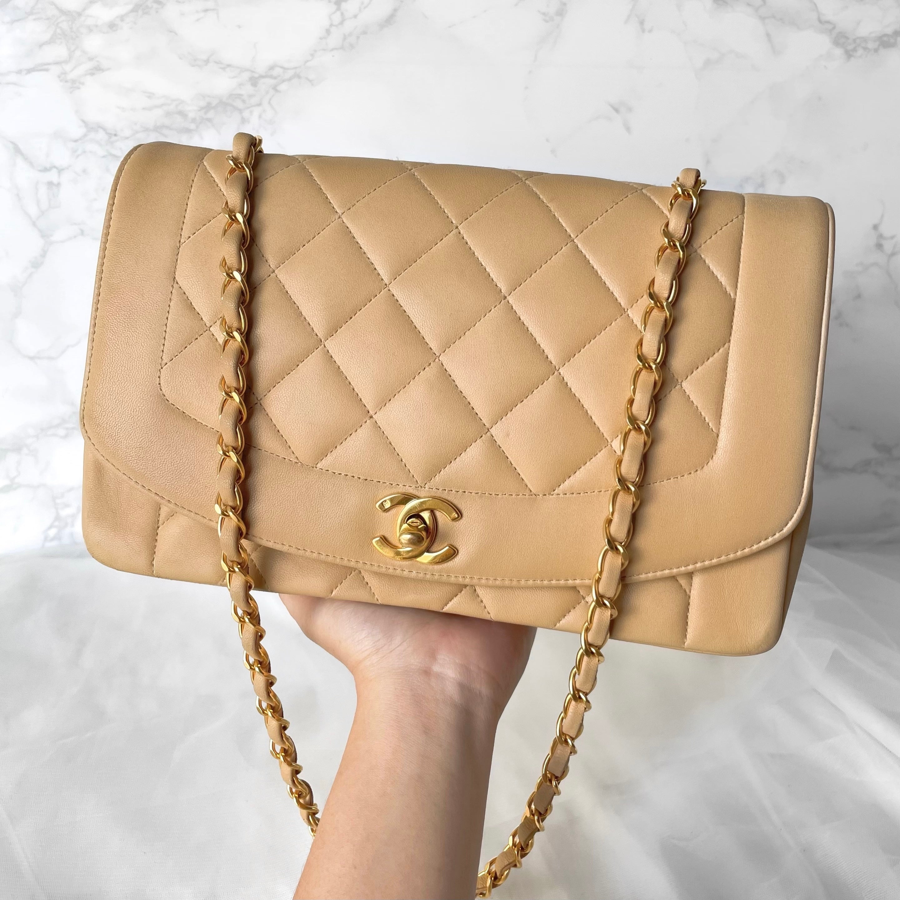 Beige diana chanel Clearance