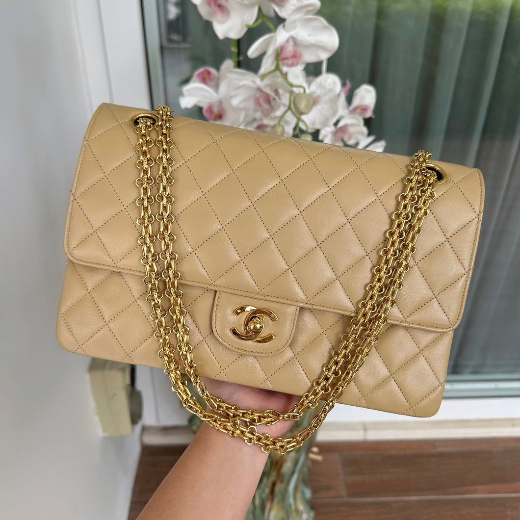 Vintage Classic Medium Reissue in Beige 24k GHW